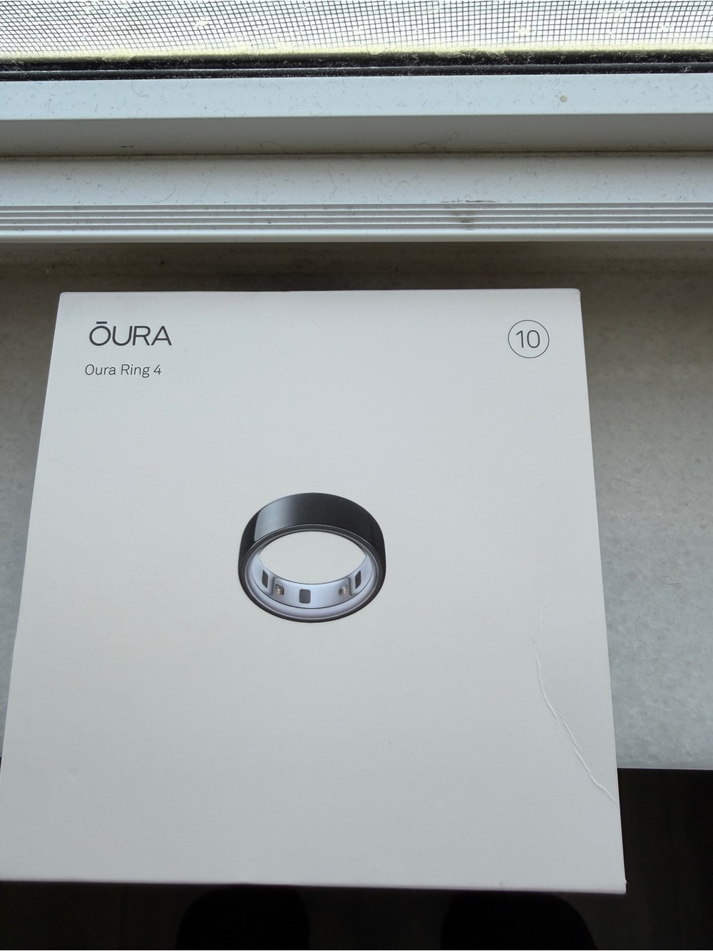 Oura Ring 4 Black size 10
